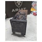 ANTIQUE SAFETY DEPOSIT BOX