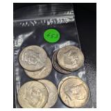 (8) 40% Silver Kennedy Halves