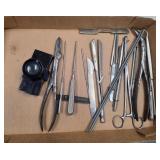 ASSORTED LOT OF RARE VTG DENTIST TOOLS