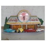 VTG 1988 Burwood 'Family Drive-In Diner' plastic