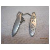 Sterling ANSON Sweater Clamps | 4.5