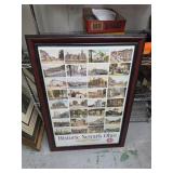 framed Historic Newark Ohio Bicentennial Tribute