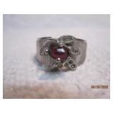 14k Plated Purple Gem Ring | 6.5