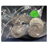 $5.00 Face 90% Junk  Silver Bag