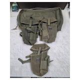 Vietnam War-era US Army M-1956 canvas ammunition