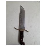 Vtg western homemade bowie knife