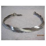 Sterling 3 Band twist Bracelet | 7.5
