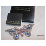 Joan Rivers Butterfly Pin | 4'