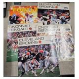 Vtg cleveland browns calenders 80s/90s