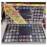 60-coin set of 1990 Topps Baseball Coins.