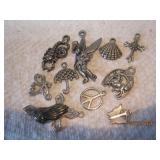 Lot 10 Charms Tinker Bell - Horseshoe |