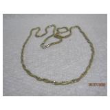 Sterling twisted Rope Chain | 24