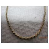 12K GF Rope Necklace | 18