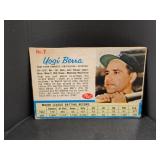 1962 Post Cereal baseball card Yogi Berra #7
