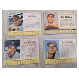 1960s rare Post cereal baseball cards lot