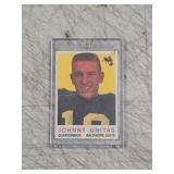 1959 Topps #1 Johnny Unitas football card