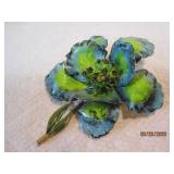 Original by Robert Enamel flower Pin | 4