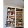 Contents In Top Cupboard On Right Side Of Sink