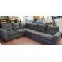 Blue Gray Sectional
