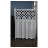 1 sheet of privacy fence