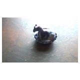 slag horse figurine