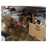 (4) Boxes of assorted book and magazines: Natural