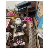 (2) Flats: Christmas decor, coin sorter, and desk