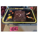 Vintage metal Pac-Man TV tray