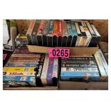 (3) Flats of VHS tapes