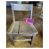 Small wood childs chair