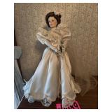 Franklin Heirloom Dolls, porcelain victorian