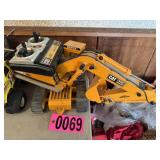Remote control CAT excavator