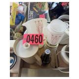 Plasticware, glassware, and measuring pitchers