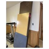 (3) Assorted folding tables