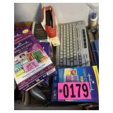 Flat of Hallmark card studio, keyboard, mouse,