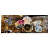 (2) Flats of glassware