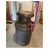 Metal milkcan