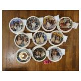 (10) The Danbury Mint, Shetland Sheepdogs