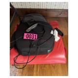 Elec massage seat cover and twin size bed