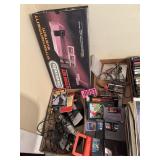 (3) Flats & Nintendo Console with controllers and