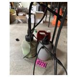 Hand pump sprayers