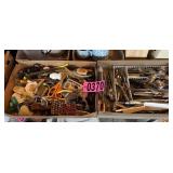 (2) Flats: Kitchen utensils