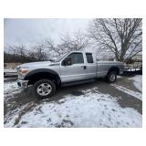 2012 Ford F-250 Super Duty truck, has rear