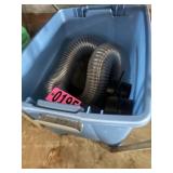 Tub w/ vacuum tubing