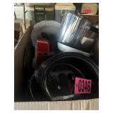 Box lot: large box of assorted cookware