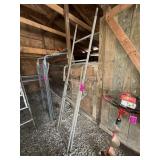 Aluminum step ladder to stree stand