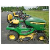 2011 JD X300 mower w/ 42" deck, 236.9 hrs,