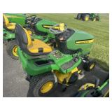2011 John Deere X300 mower w/ 42" deck, 236.9