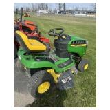 John Deere D105 riding mower w/ 411 hrs