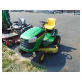 2010 JD LA105 mower w/ 42" deck, 19.5HP B&S